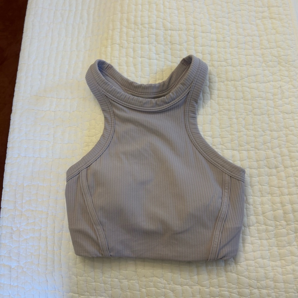 Lululemon light violet sports bra